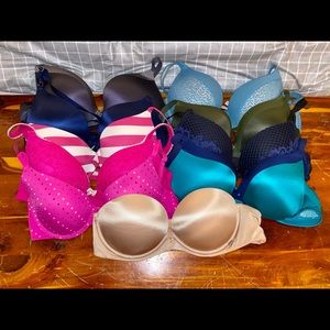 Victoria Secret/Pink Bra Lot - 10 Bras
